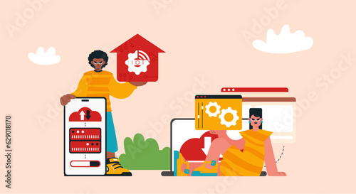 Representation of the IOT Alter and Back Bunch, Locks in Strong Organize and Supporting Inventive Headways for a More sharp Future.