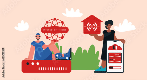 Representation of the IOT Alter and Back Bunch, Locks in Strong Organize and Supporting Imaginative Headways for a More sharp Future.