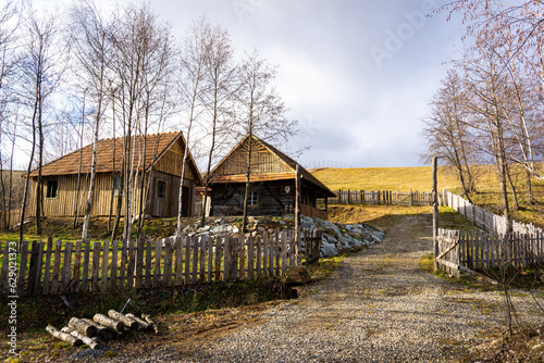 old house in the woods