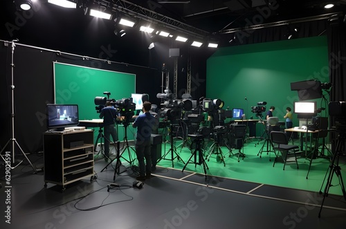 A group of people on a stage Generative AI