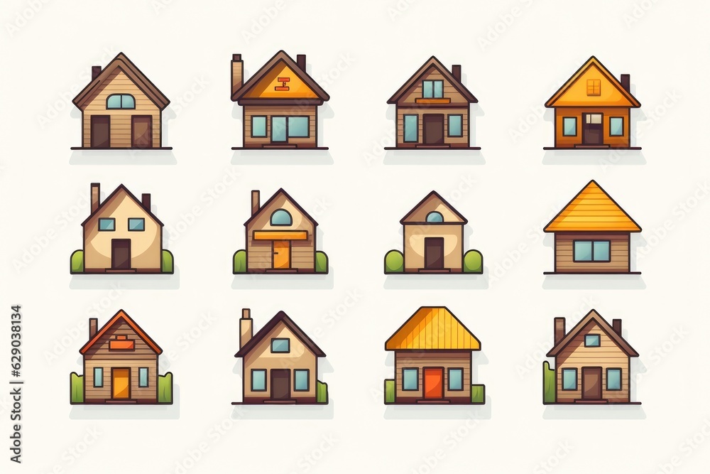 House icon pack House icon pack