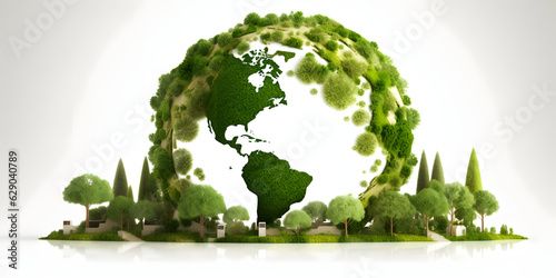 Fototapeta Naklejka Na Ścianę i Meble -  green planet earth