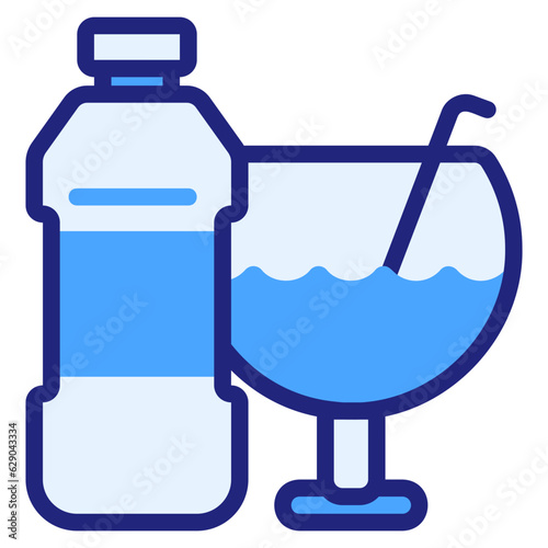  Drink blue icon