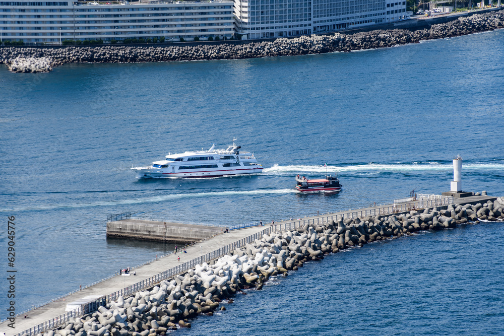 Obraz premium 港の風景