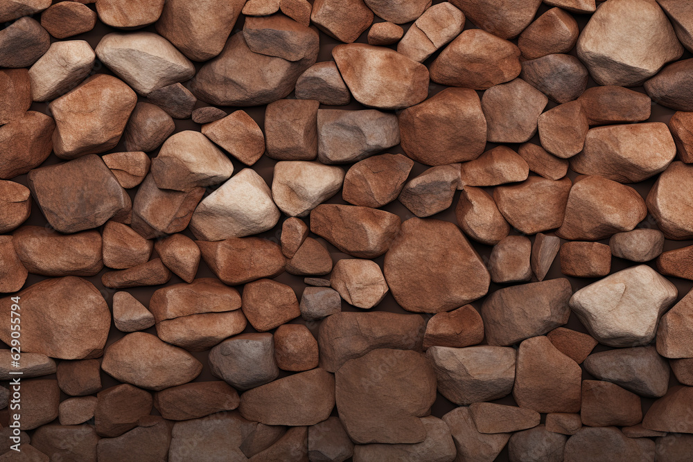 Pebbles stones background with brown toned Pebbles stones background with brown toned