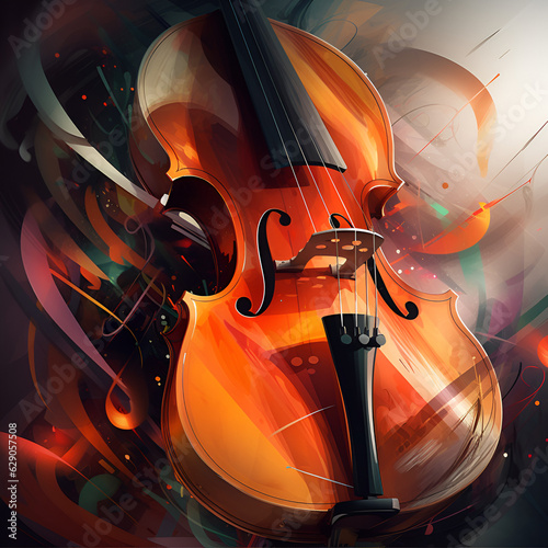 violin illustration