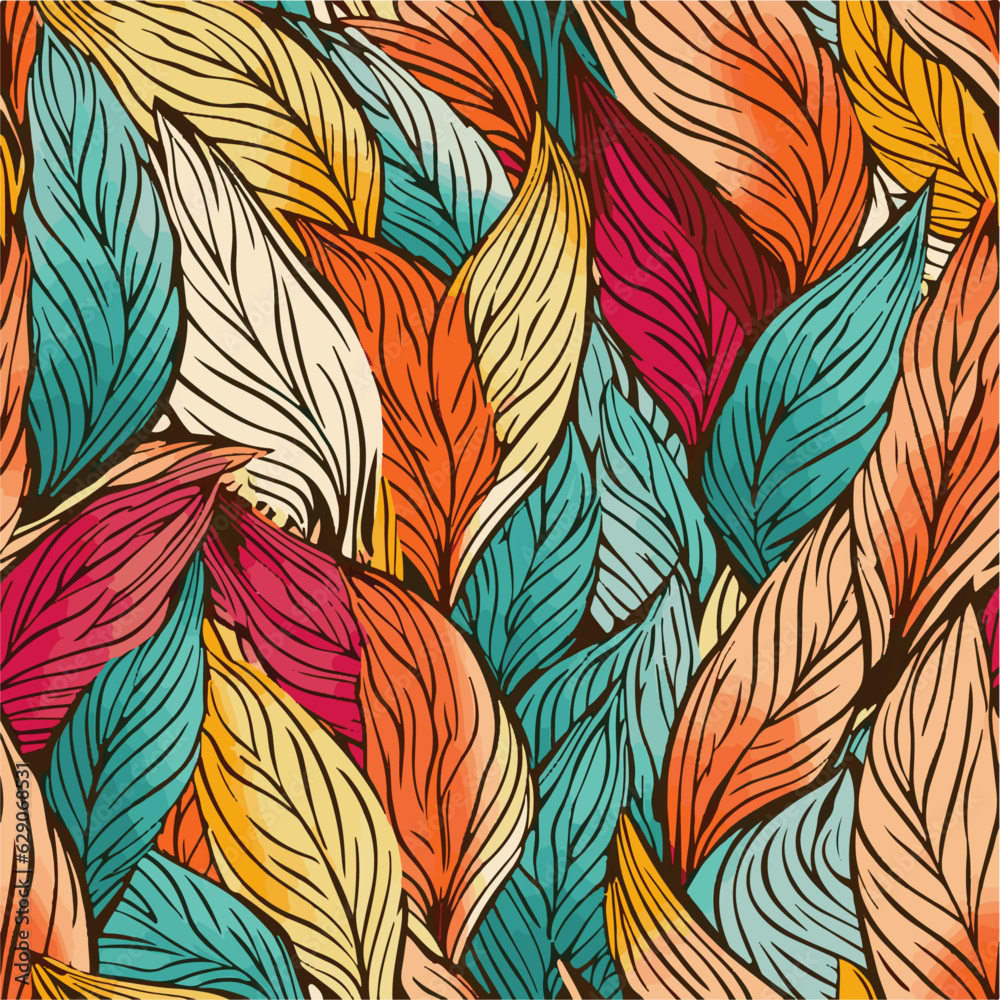 Abstract seamless pattern vector Abstract seamless pattern vector