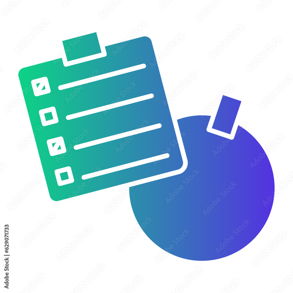 Obraz premium sticky notes icon