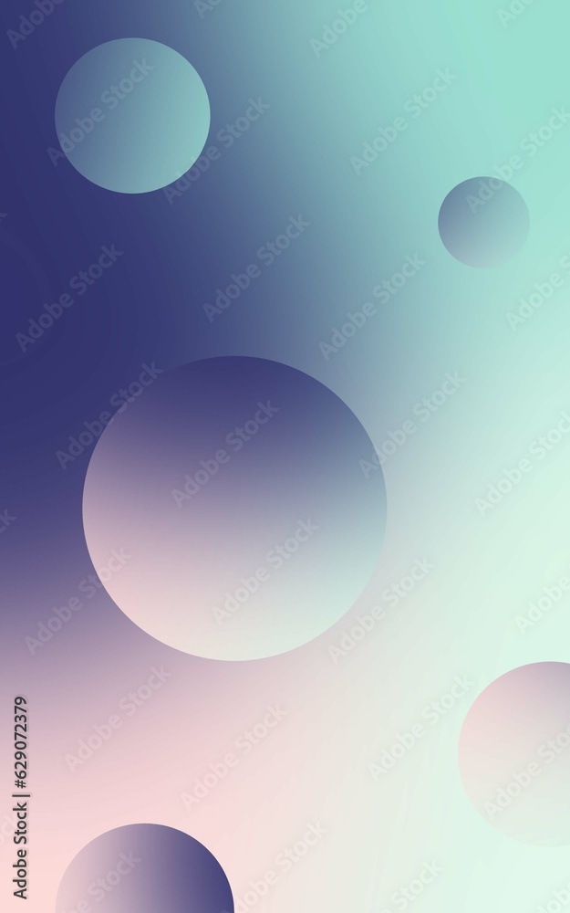 Gradient circle abstract poster background Gradient circle abstract poster background