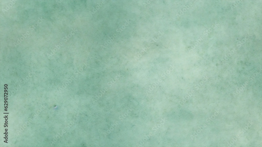 Generative AI : Old Mint Green worn blank parchment paper texrture or background Generative AI : Old Mint Green worn blank parchment paper texrture or background