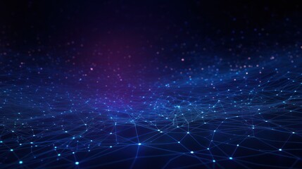 Technology Particle Abstract Background
