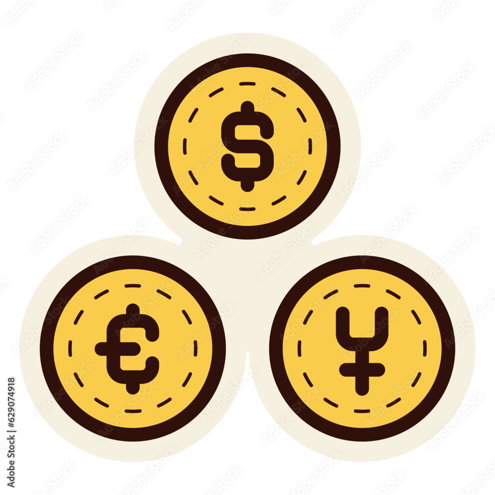 money currency sticker money currency sticker