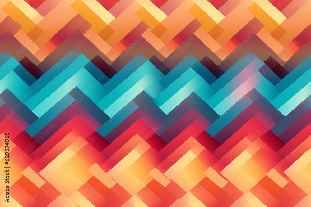 Seamless Pixel Pattern Created with Generative AI Seamless Pixel Pattern Created with Generative AI
