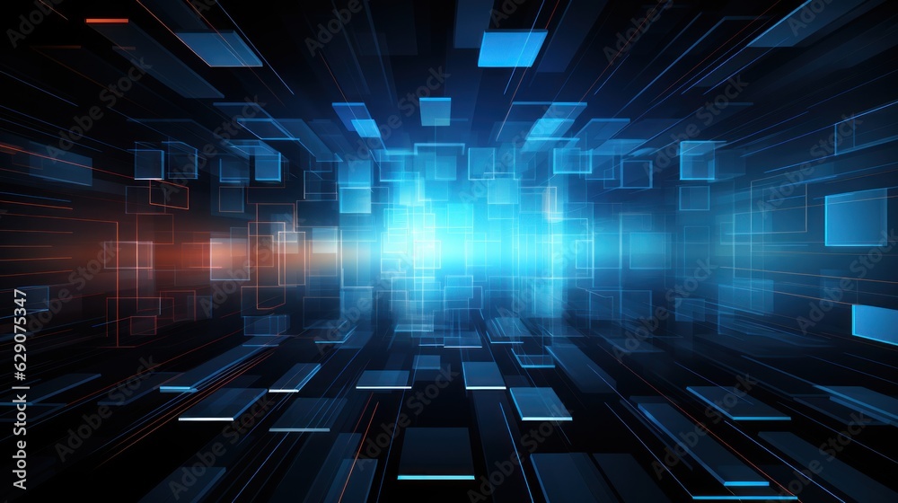 Obraz premium Technology Abstract Background