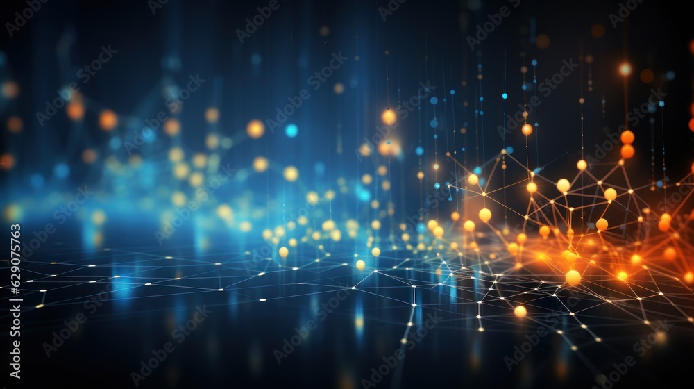 Obraz premium Technology Abstract Background