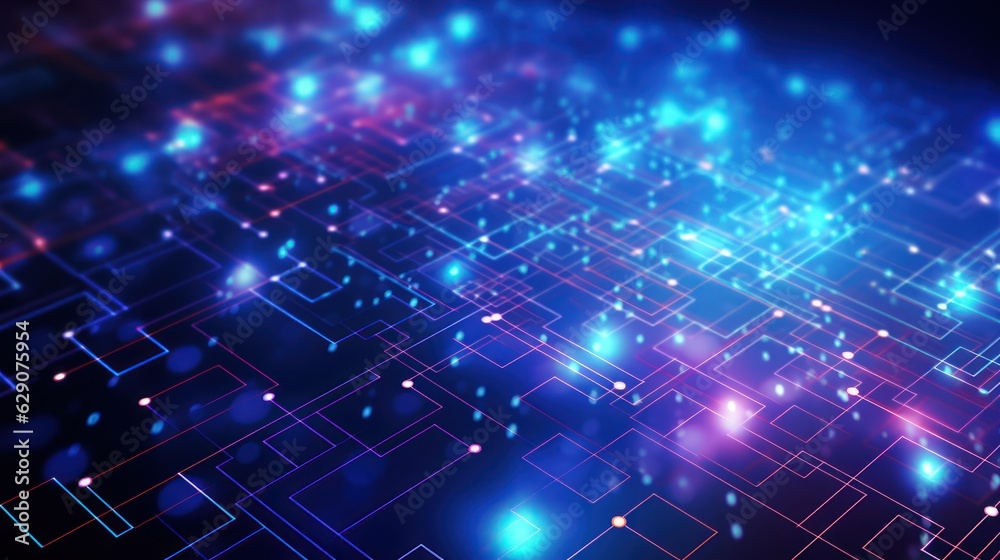 Obraz premium Technology Abstract Background