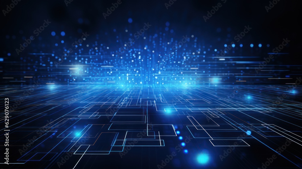 Obraz premium Technology Abstract Background