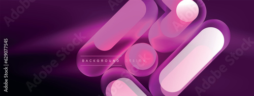 Creative geometric abstract illustration design