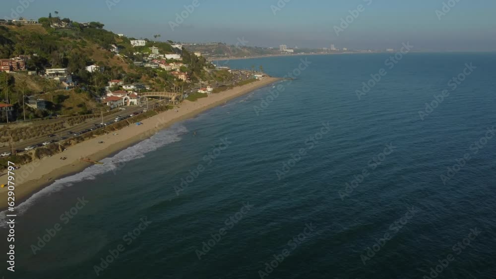 Aerial View of Santa Monica Bay, Los Angeles County Aerial View of Santa Monica Bay, Los Angeles County