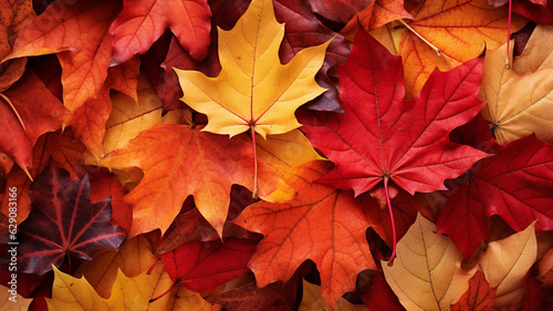 Maple Leaves in Autumn