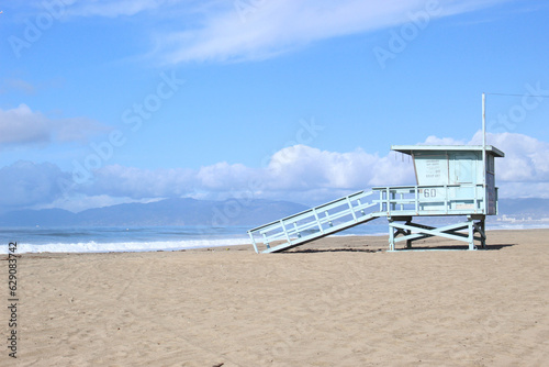 beach hut on the beach