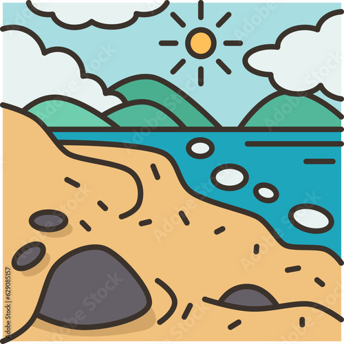seashore  icon