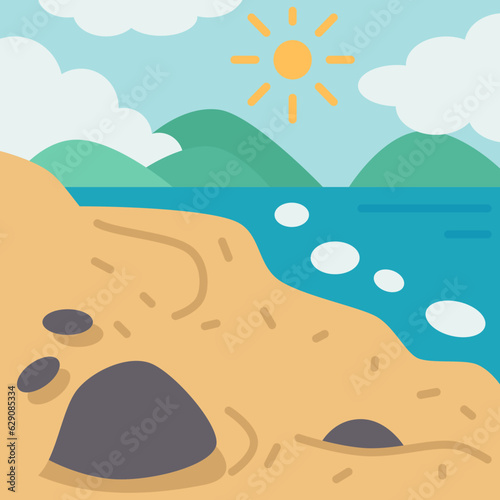 seashore  icon