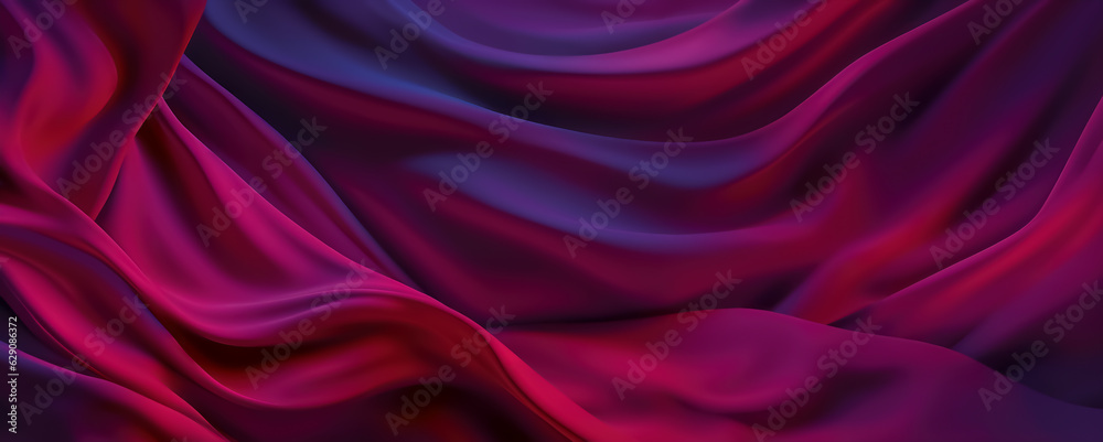 Obraz premium Pink Purple Silk Background