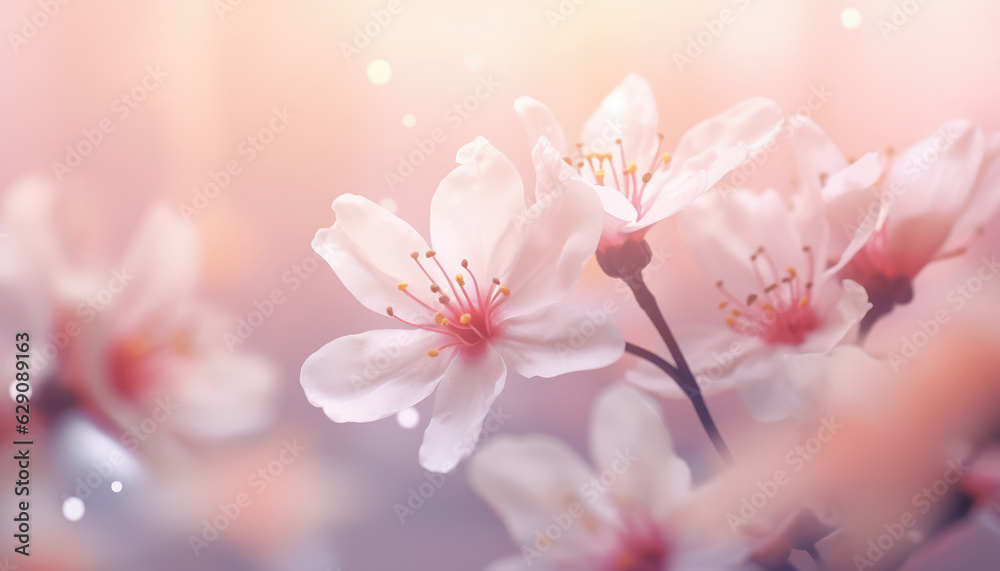Obraz premium Floral Design, Generative AI