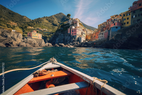 Discover the Charm of the Italian Riviera  Small Boat Trip Along the Coastline - A Relaxing Maritime Experience Amid Crystal Clear Waters and Coastal Villages.  