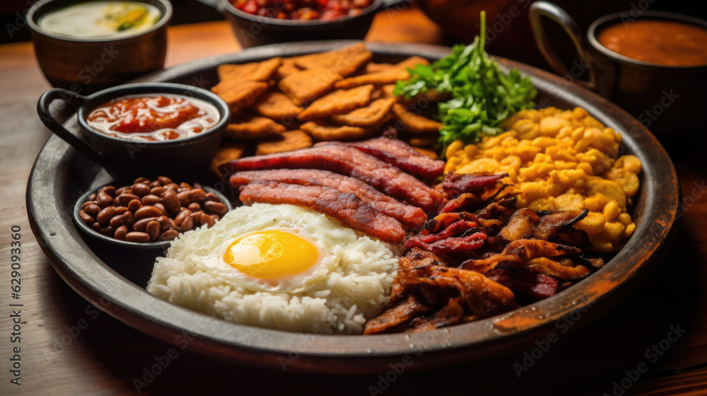 Colombian Culinary Journey: A Captivating Gastronomic Tour Indulging in Bandeja Paisa, Lulada, and Traditional Desserts.
Colombian Culinary Journey: A Captivating Gastronomic Tour Indulging in Bandeja Paisa, Lulada, and Traditional Desserts.