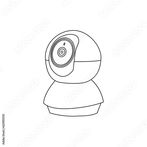 Bluetooth CCTV Camera outline