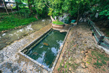 radon pool in Kanchanaburi Province, Thailand