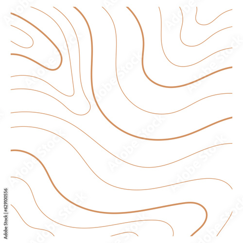 Topography Line Simple