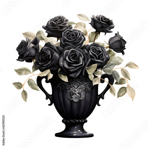 Black rose1 photo