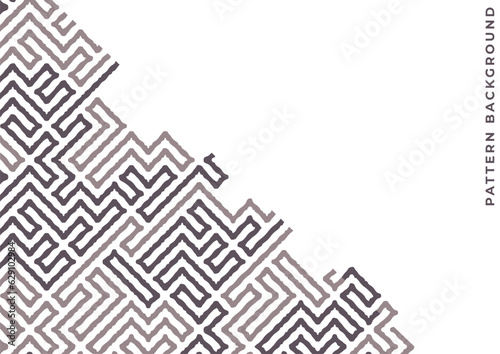 abstract background with line maze pattern