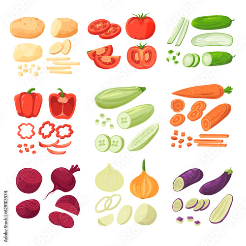 Vegetables healthy eating and dieting organic