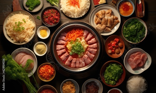 korean food . Generative AI