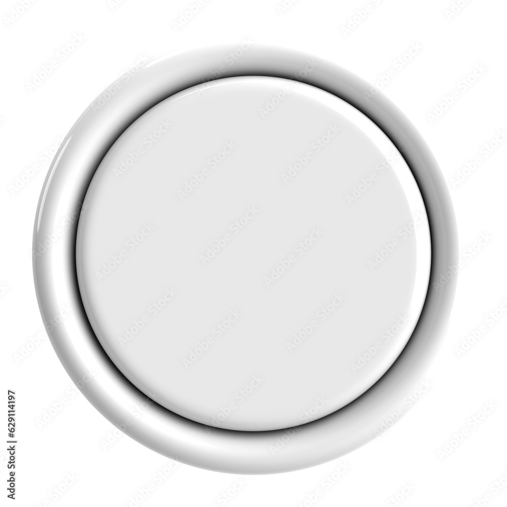 3D button. Empty button. 3D illustration. 3D button. Empty button. 3D illustration.
