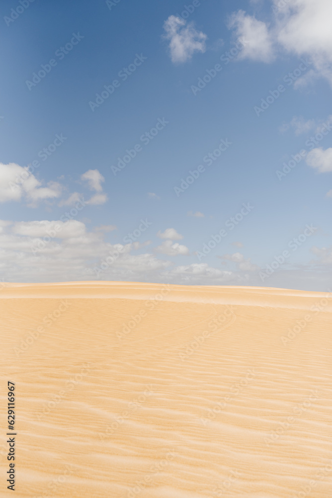 sand dunes and sky