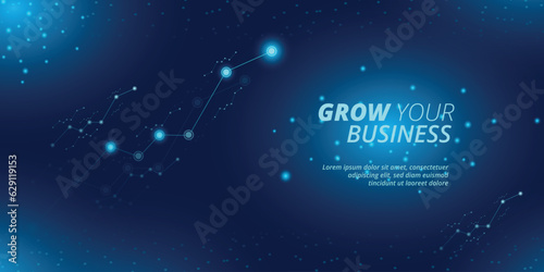 Business website landing page new background banner or poster design