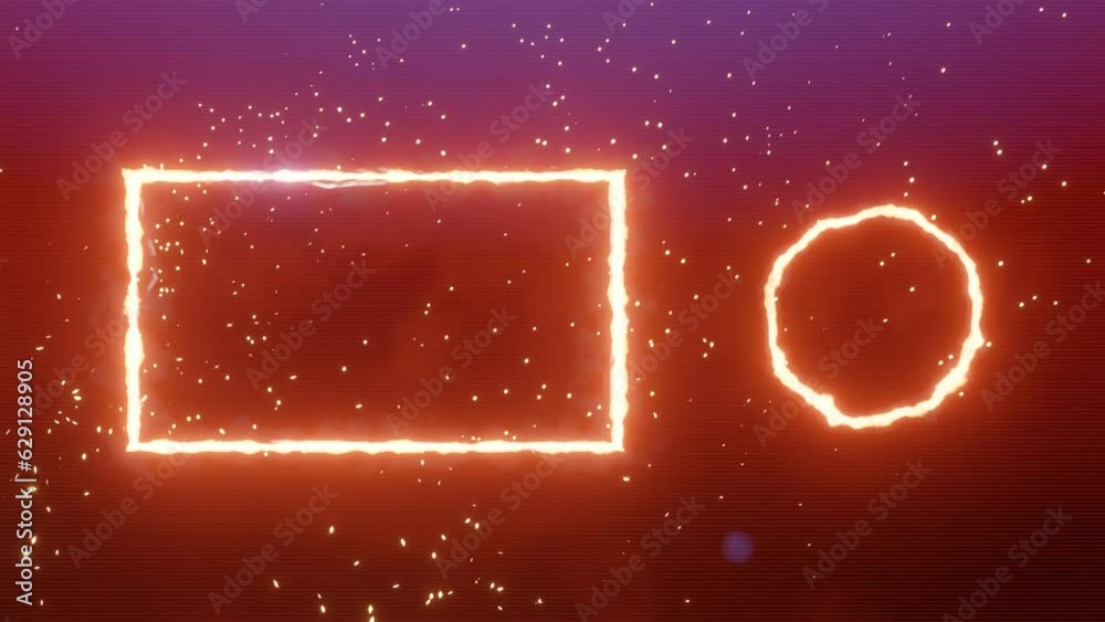 Fire Game End Screen Card