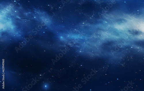 Abstract blue dust particles background © MUS_GRAPHIC
