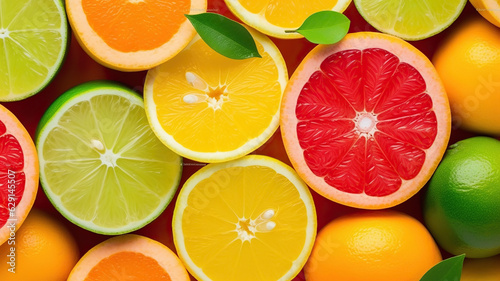 wallpaper featuring multiple slices of citrus fruits