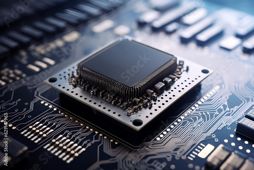 Künstliche Intelligenz Computer Chip.
