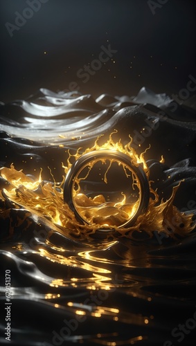 Golden Symbol, Stormy Waves