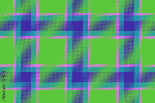 Vector background tartan of textile texture plaid with a seamless fabric check pattern.