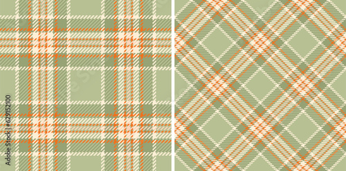 Fabric vector background of pattern seamless check with a plaid tartan textile texture.