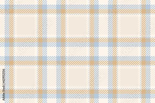 Fabric texture textile of background check pattern with a vector tartan seamless plaid.