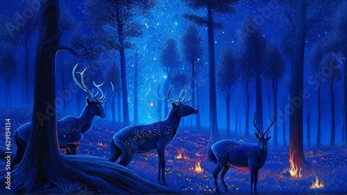 Fire Magic with Forest Dwellers